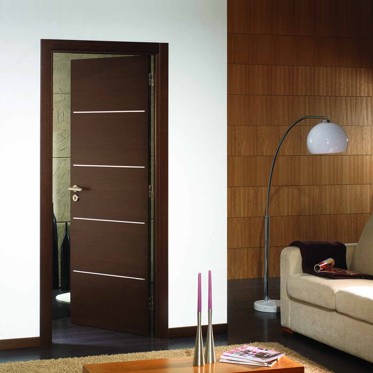 Porta Folha de Madeira FI